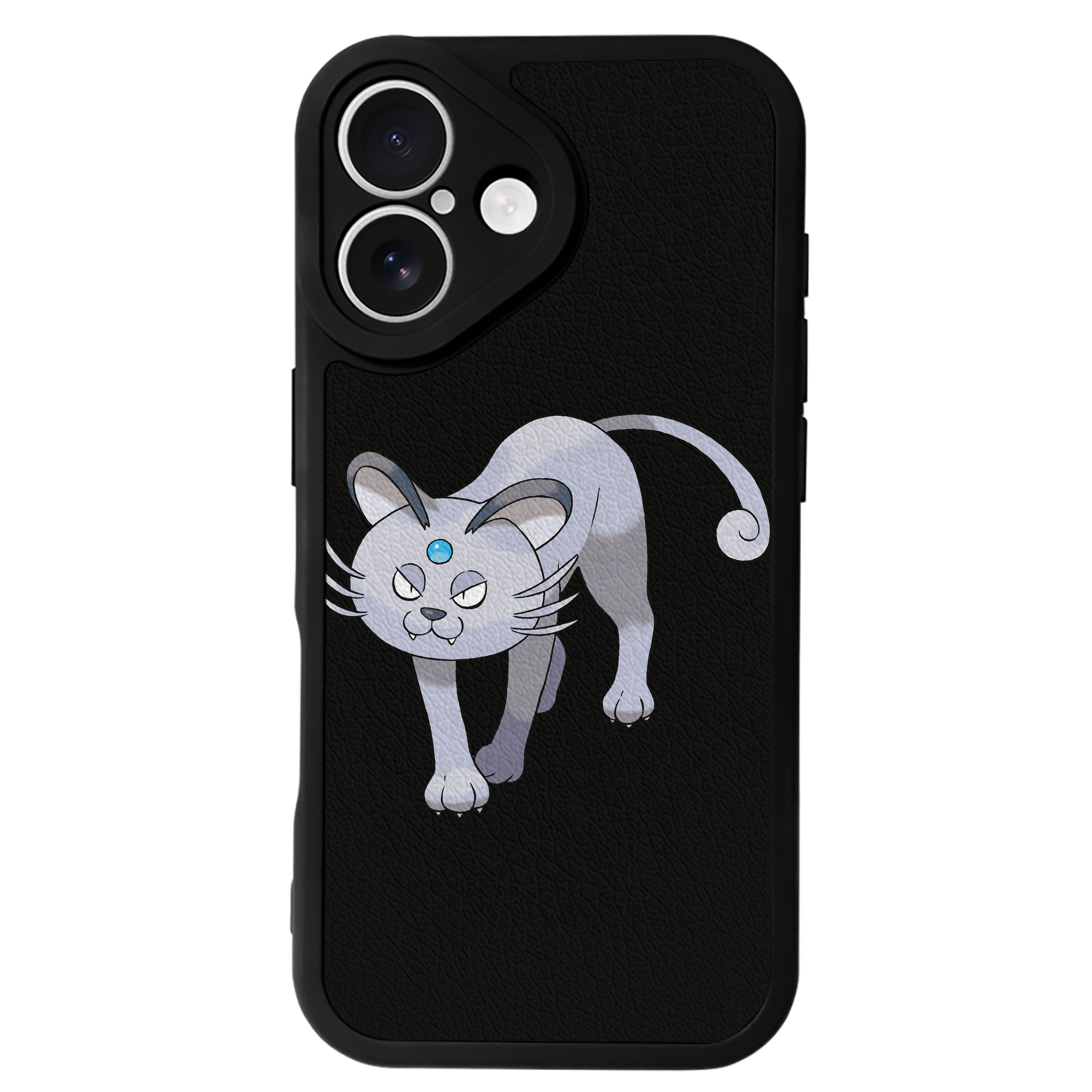 （画像用） ポケットモンスター Pokémon 【iPhone 16シリーズ対応】シリコンスマホケース（レザー調） 材質：シリコン
